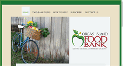 Desktop Screenshot of orcasislandfoodbank.org